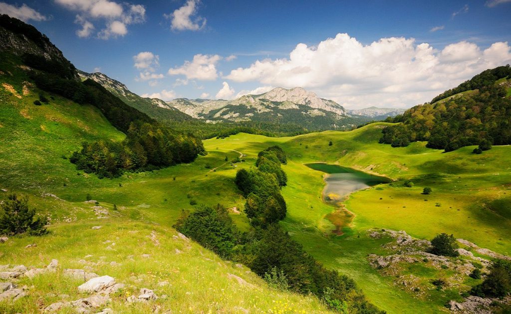 planina zelengora - orlovacko jezero